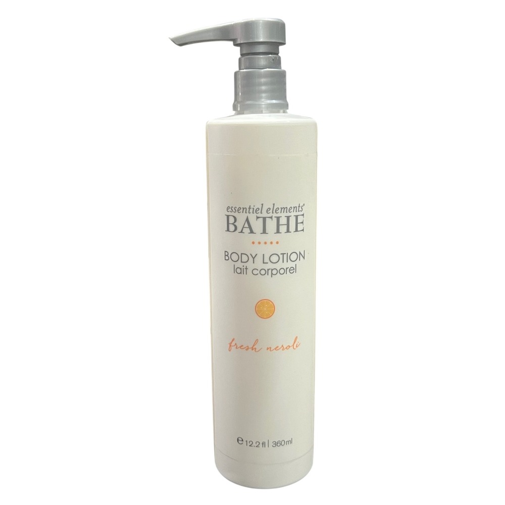 Essentiel Elements Bathe Body Lotion Fresh Neroli 12.2 fl oz 360ml Pump Bottle